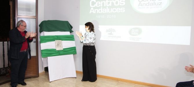 Alcalá celebró 100 años del Centro Andaluz abriendo su nueva sede