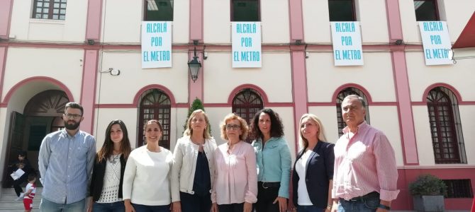 Los grupos de la oposición inician una campaña para reclamar el tranvía de Alcalá